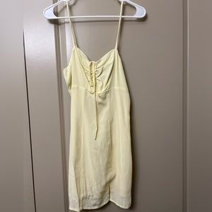 yellow dress (forever 21)
